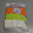 Women's Neon Scrunch Crew Socks 80s 90s Retro 3-Pack Cotton Stacked Boot Calf Cozy Ribbed Slouchy Socks Size 5-10 (1-white/Neon Green/Neon Orange)