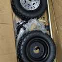 Bruce & Shark 29" Rear Axle Assembly Complete Wheel Hub Kit for Go Kart Quad Trike Drift Bikes
