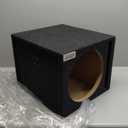 Atrend 15SQV 15” Single Vented Subwoofer/ Speaker Enclosure Subwoofer Box Designed to Let The Music Move You. High Grade MDF Construction with Nickel Finish Speaker Terminal