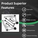 6PCS Front Left Right Lower Control Arm Stabilizer Sway Bar End Link Fit for Nissan 2015 2016 2017 2018 Altima, 16-2019 2020 2021 2023 Maxima, K622838 K622839 K750094 K750095 ES801196 ES801197