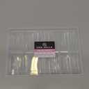 UNA GELLA Nail Tips Square Fake Gel Nails Tips 120 PCS No C Curve XXL Extra Long Full Cover Square Straight Curved Tapered Acrylic Nails for Press on Nail Extensions Salon Home DIY with Box