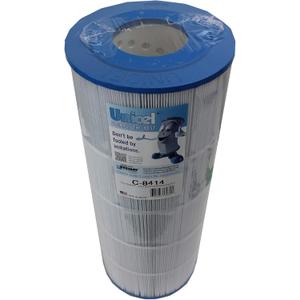 Unicel 150 Square Foot Swimming Pool and Spa Replacement Filter Cartridge with Urethane End Caps for Multiple Pool Filter Models