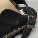 Dr. Martens Unisex-Adult Zeb Zag Mule (6 Women/5 Men, Black Eh Suede)