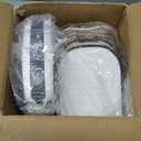 SupMaKin Upgrade Safe Mandoline Slicer, Multi Vegetable Chopper, Potato Slicer, Vegetables Slicer Onion Chopper Fry Cutter, Kitchen Chopping Artifact (GrayWhite)