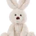 Apricot Lamb Toys Plush Creamy White Bunny Rabbit Stuffed Animal with Fluffy Soft Ears (Cream Bunny, 12 Inches)