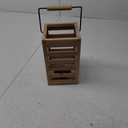 WOODEN CANDLE HOLDER LED CANDLE ONLY 11×6