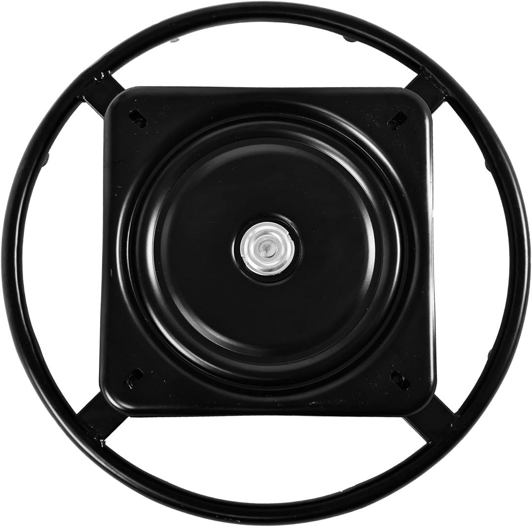 16.5 inch Furniture Ring Base w Swivel Bottom Replacement 360 Degrees Rotate with 10 Inch Plate for Recliner Sofa Chairs