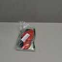 Sunglasses Holder for Car Visor, Magnetic Leather Automotive Glasses Case, Vehicle Sun Visor Eyeglasses Holder Protective Storage Box, Universal Interior Car Accessories (Red)