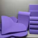 7-Piece PU Leather Baby Toddler Climbing Blocks Toy Set  Soft Foam Crawling Gym for Indoor Play, Safe & Fun Activity Blocks for Toddlers