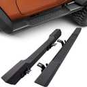 6 inches OE Style Running Boards, Side Steps, Nerf Bars Compatible for 2007-2018 Jeep Wrangler JK 2 Door, Black