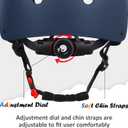 Kids Bike Helmet, Adjustable and Multi-Sport, from Toddler to Youth, 3 Sizes