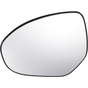X AUTOHAUX Car Rearview Left Driver Side Mirror Glass Replacement W/Backing Plate Non-heated for Mazda 2 3 2010 2011 2012 2013