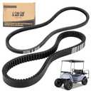 10L0L Golf Cart Clutch Drive & Starter Belts Kit for EZGO TXT, Medalist, Workhorse 1994-2013 with Robin 295/350cc 4 Cycle Engines, OEM# 72054G01 26414G01 72025G01 630587