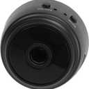 Mini Security Camera with Magnetic Back, HD 1080P Wireless Camera for Indoor & Outdoor Security, Small Nanny Cam for Pet, Baby, Home (Black)