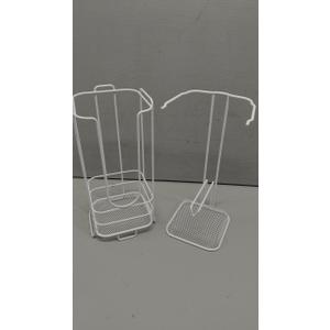 White Bathroom Organizers