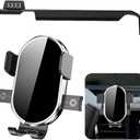 Car phone holder for Phone, sticky adhesive, (black)