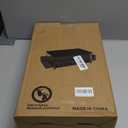 OPNICE Desk Organizers and Accessories, 2-Tier Computer Monitor Stand Riser with Drawer and 2 Pen Holders, Laptop Stand, Office Desk Accessories for Office Supplies, White (White 1-Pack)