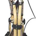 Drive Medical Winnie Lite Supreme Rollator Walker with Wheels, Tan Plaid