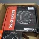 A-Premium 10.82 inch (275mm) Front Brake Rotors & Ceramic Pads Kit, 6-Pack