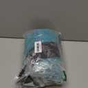 LOCHAS Luxury Bathroom Rug Shaggy Bath Mat 24 x 17 Inch, Washable Non Slip Bath Rugs for Bathroom Shower, Soft Plush Chenille Absorbent Carpets Mats, Teal Blue