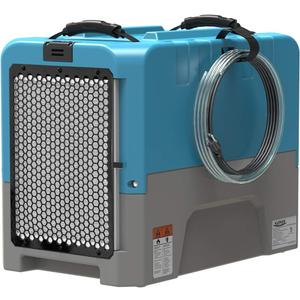 ALORAIR Commercial Dehumidifier with Pump, Up to 180 PPD (Saturation), 85 PPD at AHAM, LGR Industrial Dehumidifier for Flood Repair, Crawlspace and Basement Drying (Blue)