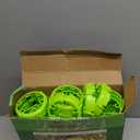 4 Pack Upgraded Wasp Trap Outdoor Hanging, Carpenter Bee and Hornet Catcher, Reusable Yellow Jacket Trap with Bait Reservoir, Bee Killer and Wasp Catcher for Outside (Green)