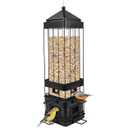 Nature's Way Bird Products Squirrel Shield Metal Squirrel Proof Advantage Cage Feeder 3.2 qt