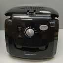 Hamilton Beach Cool Touch Electric Deep Fryer with Basket and Lid, 2 Liters / 8 Cups Oil Capacity, Adjustable Temperature, 1500 Watts for Fast Heat-up, viewing Window Easy to Clean, Black (35021)