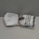 TIALLY Full Moon Floating Pool Lights Solar Powered - 14" Inflatable Pool Balls for Swimming Pool, Solar Pool Lights That Float, Outdoor Pool Party Decorations - Pool Gifts for Pool Owners (2 Pack) (White)