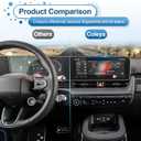 2025 2026 Ioniq 5 Screen Protector for Hyundai Ioniq 5 (SE Standard Range/SE/SEL/Limited/XRT) Dual 12.3-inch Displays, 9H Tempered Glass 2025 Ioniq 5 N Accessories Anti-Scratch&HD Transparent