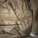 Batiyeer Gazebo Privacy Curtains 10' x 12' Outdoor Gazebo Curtains Waterproof with Mosquito Net Windows, Replacement 4-Panels Side Wall with Zippers for Patio Garden and Backyard, Brown(Curtain Only)