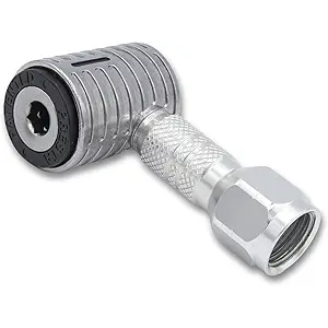 JACO Lightning XP Locking Presta Air Chuck for Bike Tires - 1/4" F-NPT (Open Flow) | Quick-Connect Presta Attachment for Tire Inflators (Patented)