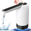 GetKen 5 Gallon Bottle Water Dispenser Pump - Automatic Drinking Water Jug Dispenser with USB Charging, Portable Electric Mini Water Pump for Camping Office Home