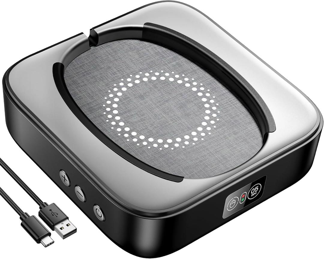 Meatanty Mouse Mover Undetectable, Super-Silent Mouse Jiggler Device Move Randomly, Automatic Wiggler Shaker Giggler, Adjustable Interval Timer, Keep Computer Laptop Active for Office Home Remote Work