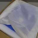 13" Glass Rain Cover for Bird Feeder Outdoors - Baffle on Shepherd Pole/Post or S Hook Hanging - Large Weather Guard Protective Dome - Dia. 33CM (1, Blue)