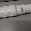 NDS 118-20 Pro-Span PVC Expansion Repair Coupling, For Broken or Cracked In-Ground PVC Pipes, 2-Inch IPS Slip X Spigot, White