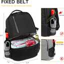 TUGUAN Insulated Cooler Backpack 38 Cans Double Deck Leakproof Lightweight Soft Lunch Backpack Small Cooler Bag Beach Picnic