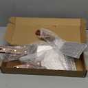 Stainless Steel Metal Spatula Set For Griddle, Grill Spatula Scraper for BBQ/Flat Top Grill- Full Tang Handle -Thicked Blade- Beveled Edges, Great Griddle Accessories for Pancake/Smash Burgers (3" x 5", 5" x 6", 5.5")