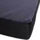 Portable Seat Cushion for Office Soft Memory Foam Seat Cushion Non Slip Bottom with Carry Handle,Washable Cover，Comfortable Coccyx Cushion for Home Office Chair Pad，Car Seat, Wheelchair (Black)