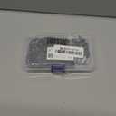 Hotop 30 Pcs Metal Drapery Curtain Rings 0.98/1.26/1.65 inch Interior Diameter and 30 Pcs Hanging Curtain Drapery Pin Hooks for Window Door Shower(Black,32 mm)