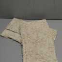 Christmas Tree Snowflake Pillow Covers 18x18 inch Set of 2 Double-Sided Beige Christmas Throw Pillow Cases Soft Plush Faux Fur for Winter Decoration Chair Sofa Bedroom Living Room Home Decor