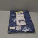 SARO LIFESTYLE Teri Farrell-Gittins Collection Sea Coral Tablecloth, 65"x120", Navy Blue