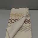 YZJZEDS 100% Cotton Farmhouse Leaves Throw Pillow Covers Set of 2, 18x18 Inch Mixed Beige Pastoral Decorative Print Cushion Covers for Sofa Bed Living Room Home Decor