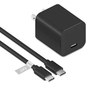 9Ft Charger for Nintendo Switch,PD Power Charger Adapter,Fit for Nintendo Switch/Lite/OLED,with 10Ft USB C Exra Long Cable