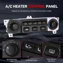A/C Heater Climate Control Module Compatible with 1998-2000 Honda Accord 1998-2004 Honda Odyssey Replace# 599-268, 79600-S84-A01ZA