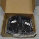 Black Truck Tool Box Lock Replacement kit, Stainless Steel Paddle Latch for Truck Bed Toolbox Handle, Trailer Door, RV, Camper, ATV, UTV, 5.85" L x 4.25" W with Keys, 2PC