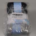 Women's Slouchy Socks Soft Casual Calf Socks Retro Scrunch Crew Socks 3/4 Pairs (Black&white&grey) S