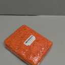 ZUEXT Decorative Fishing Net 80x40 Inch, 2 Pack Large Orange Picture Fish Net, Wall Photo Hanging Fishnet for Nautical Mermaid Pirate Ocean Themed Hawaii Beach Under The Sea Party Decorations