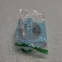 Crate Dog Bowl Removable Stainless Steel Water Food Feeder Bowls Cage Coop Cup for Cat Puppy Bird Pets (Small, Blue with Corrugated Clip)