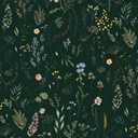 Dimoon 78.7"x16.1" Floral Peel and Stick Wallpaper Dark Green Smooth Contact Paper Flower Thicken Waterproof Green Leaf Self Adhesive Pomegranate Wallpaper Removable Shelf Liner Decal Vinyl Roll